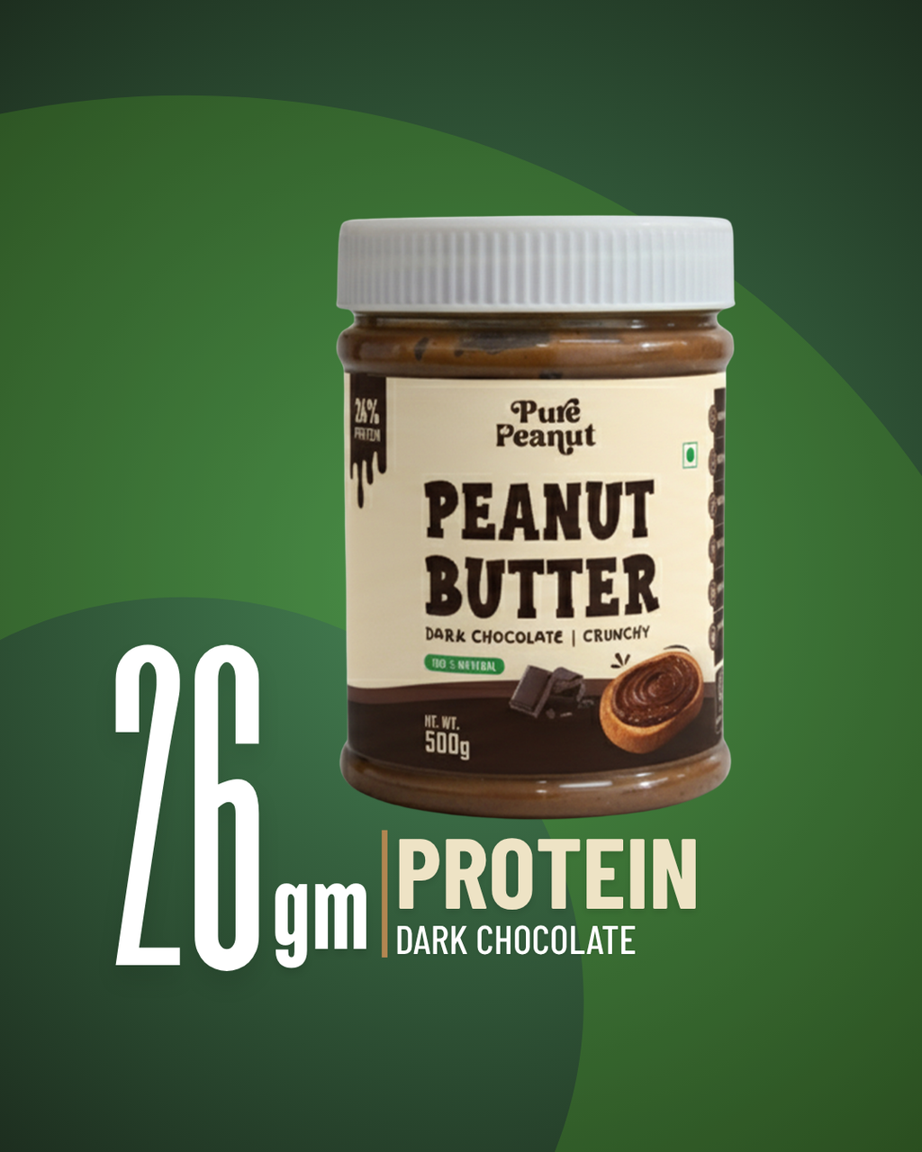 White Chocolate (1kg) + Dark Chocolate (500g) Peanut Butter Combo  Smooth & Crunchy
