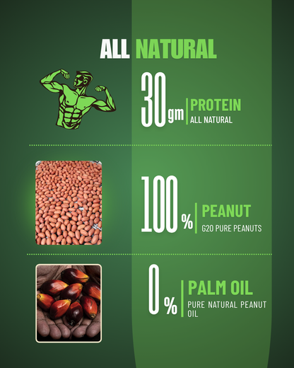 All Natural Peanut Butter 1kg